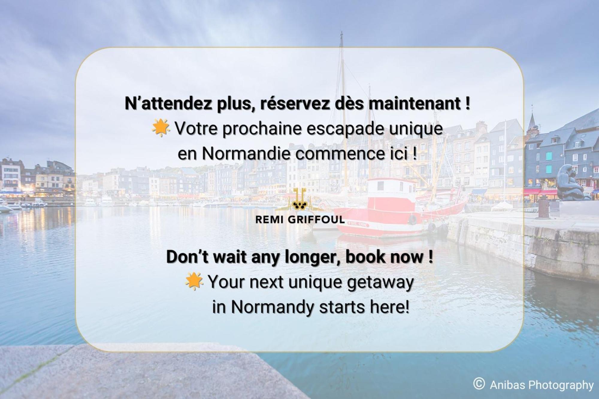 Apartamento Racing The Wind Breathtaking Port View 2 Pers Honfleur Exterior foto