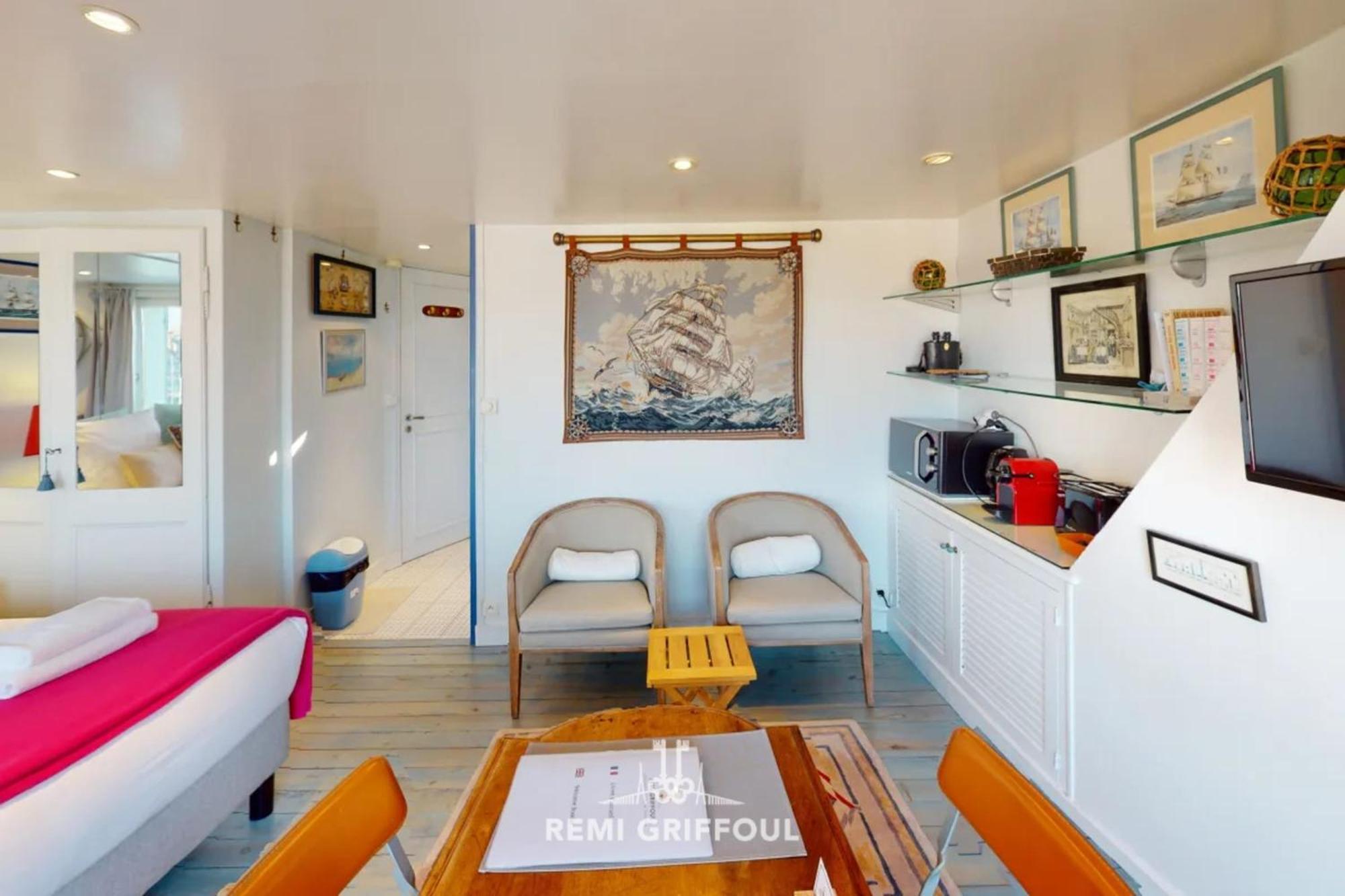 Apartamento Racing The Wind Breathtaking Port View 2 Pers Honfleur Exterior foto