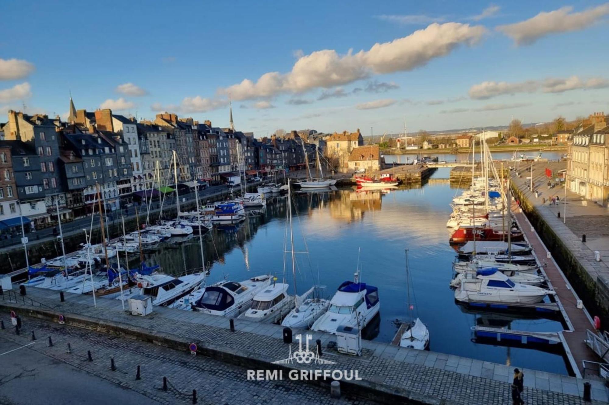 Apartamento Racing The Wind Breathtaking Port View 2 Pers Honfleur Exterior foto