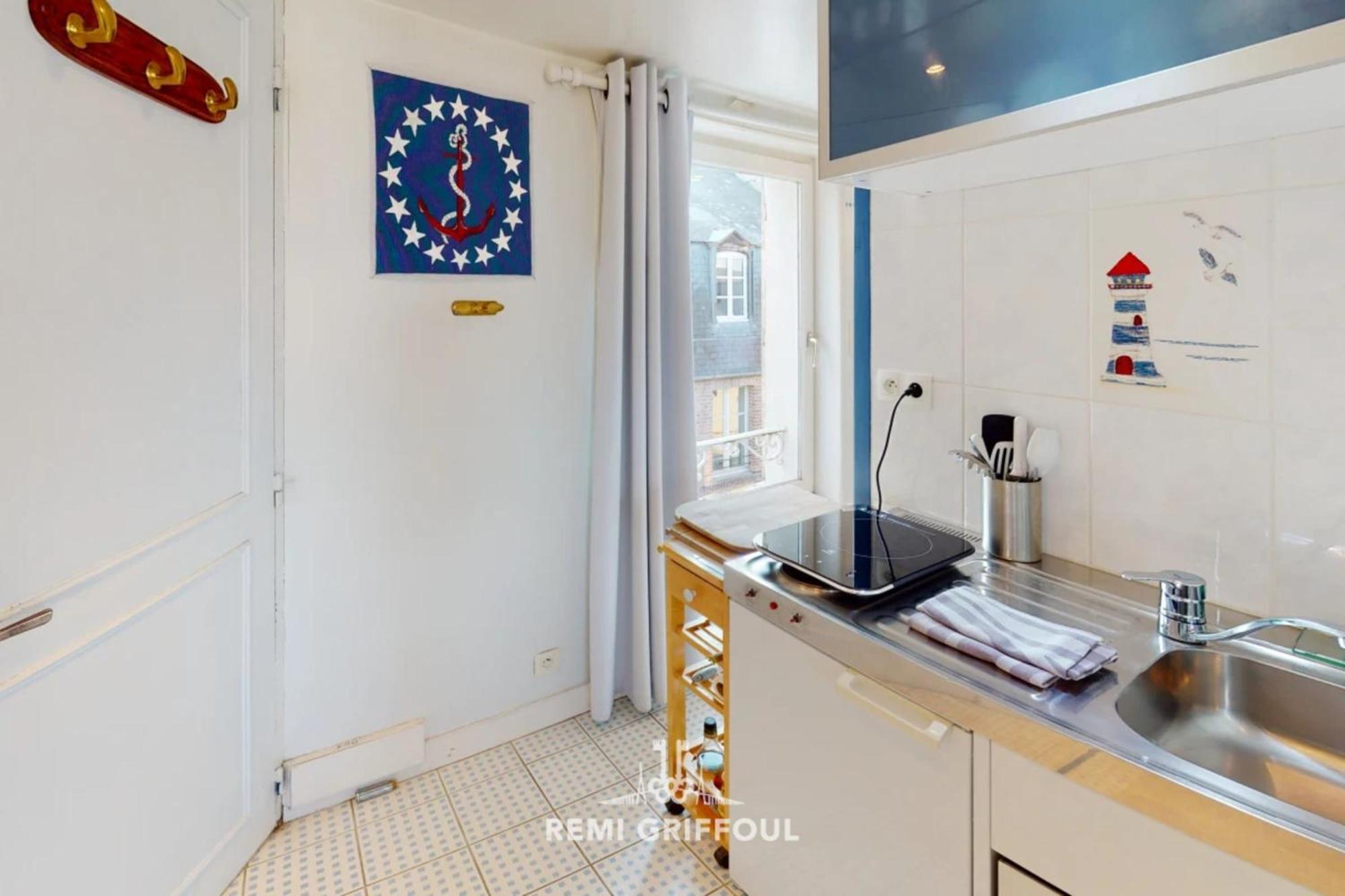 Apartamento Racing The Wind Breathtaking Port View 2 Pers Honfleur Exterior foto